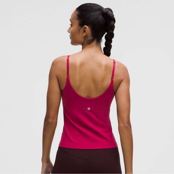 Lululemon NWT Align Waist-Length Cami Tank Magenta Smoke - Picture 2 of 14